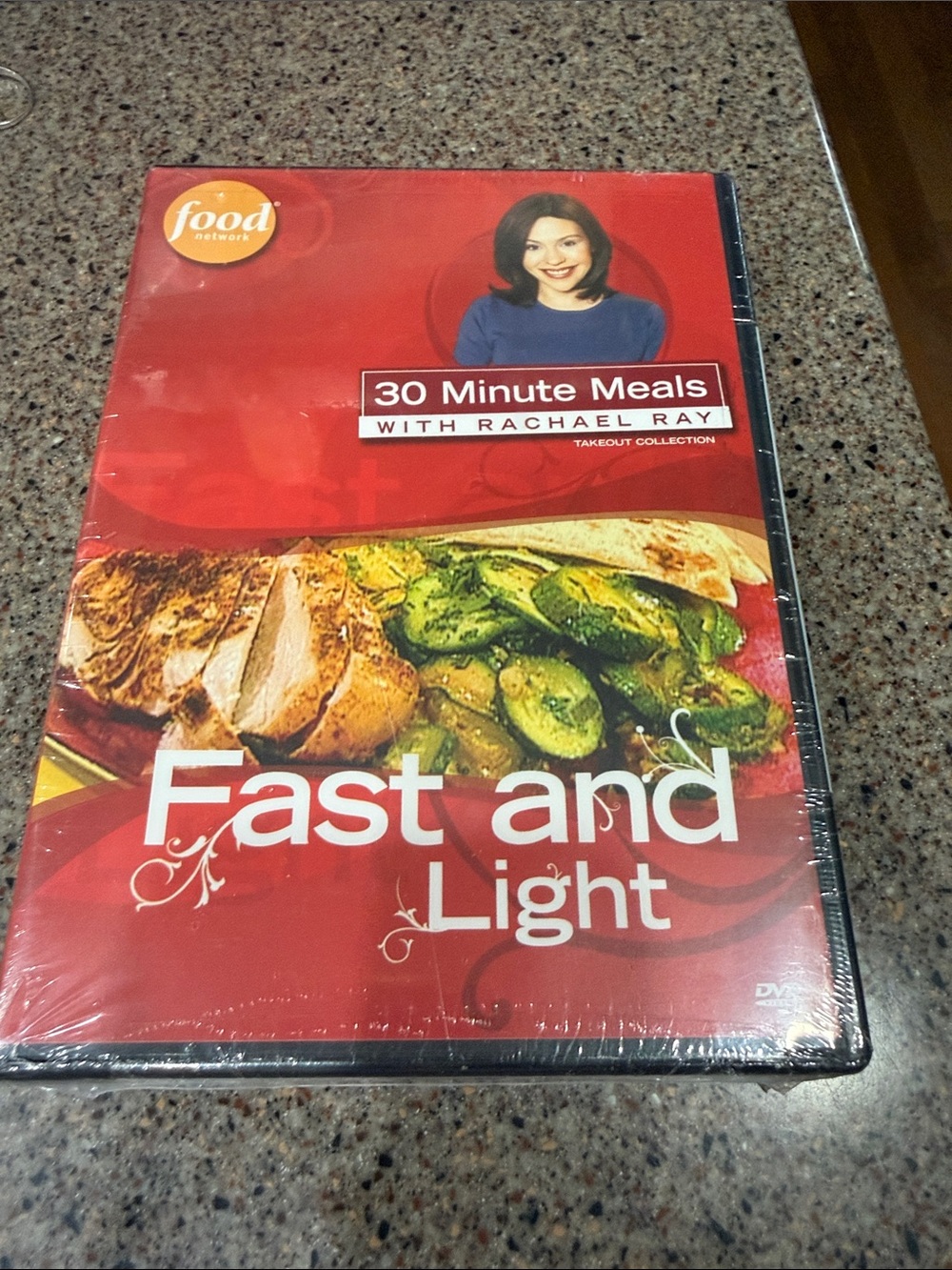 Food Network Red "30 Minute Meals with Rachael Ray: Fast and Light" DVD